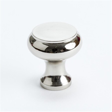 Hd Berenson 1.18 in. Knob- Designers Group 10- Polished Nickel BE4150 1014